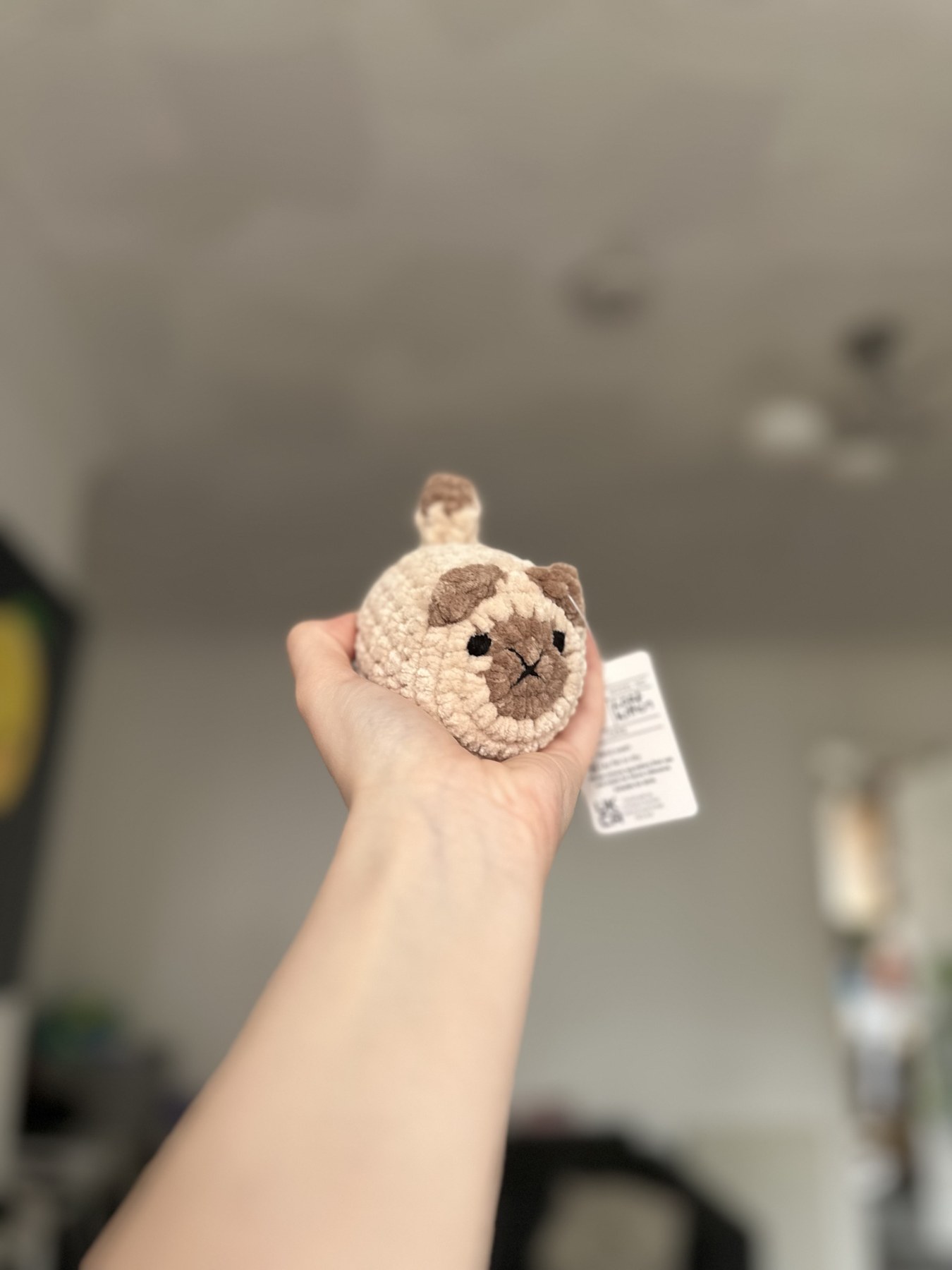 Crochet loaf kitten